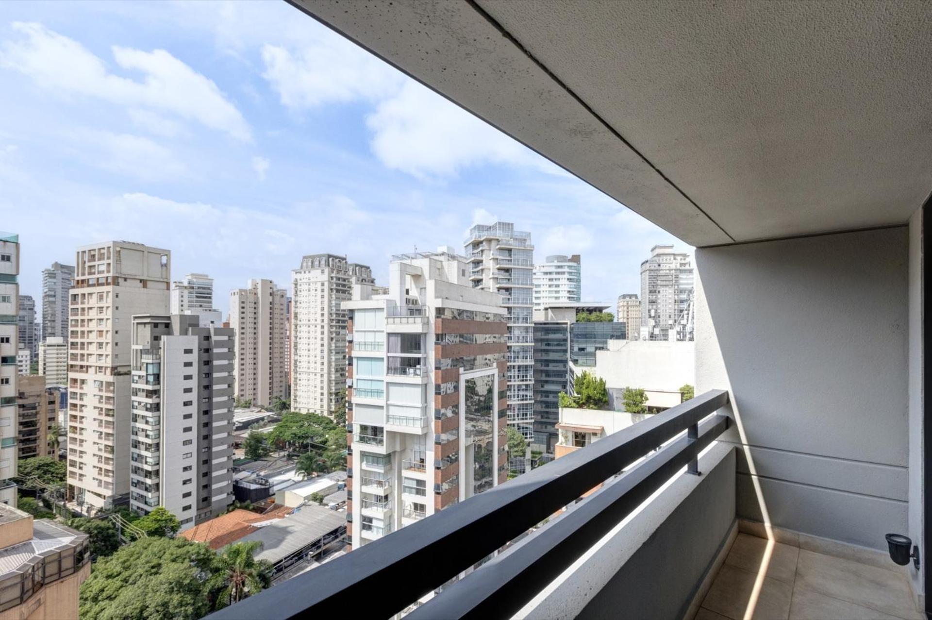 Radisson Blu Sao Paulo Hotel Exterior photo View from the balcony of a condominium in São Paulo, Brazil